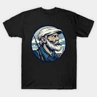 Fisherman Design , Fishing Lover T-Shirt